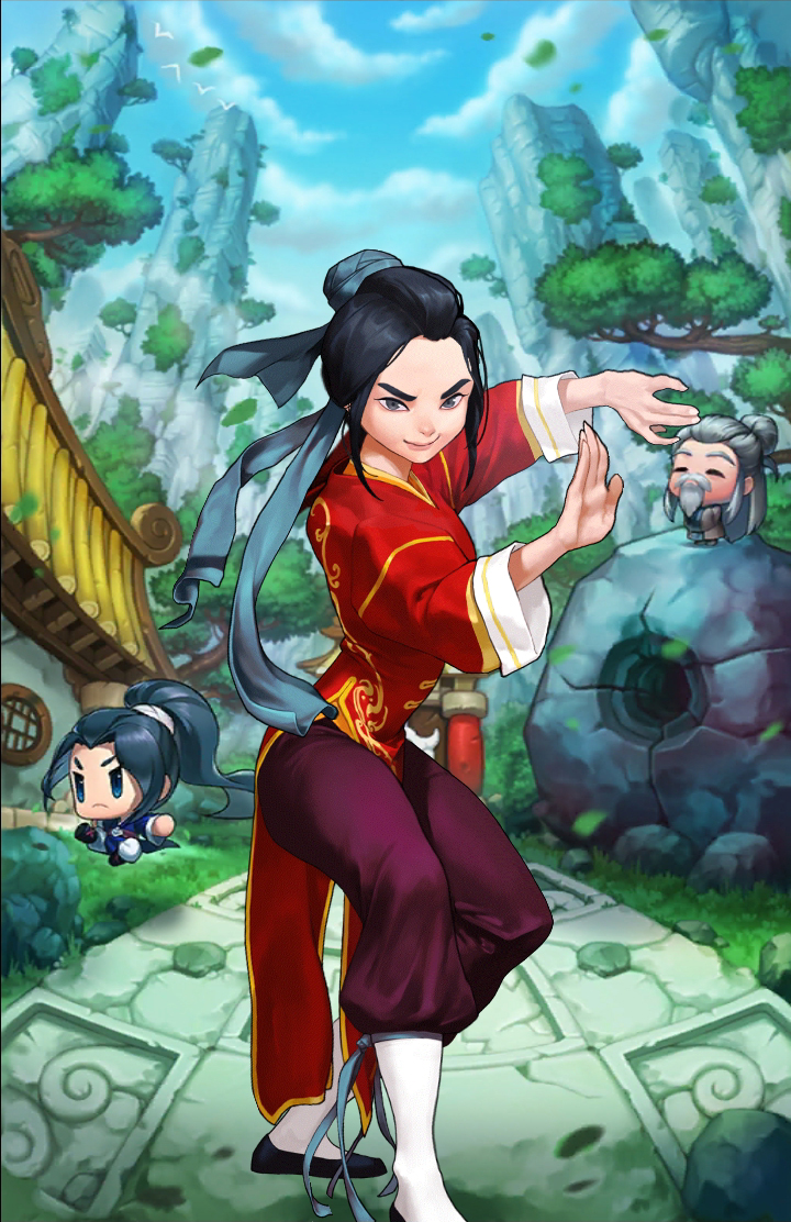 anime kung fu master